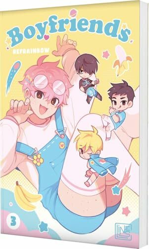 Boyfriends 3: Queerer Romcom-Manhwa über eine polyamore Viererbeziehung am College – limitierte Auflage mit süßem Stickerbogen
