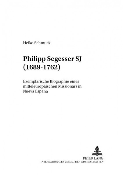 Philipp Segesser SJ (1689-1762)