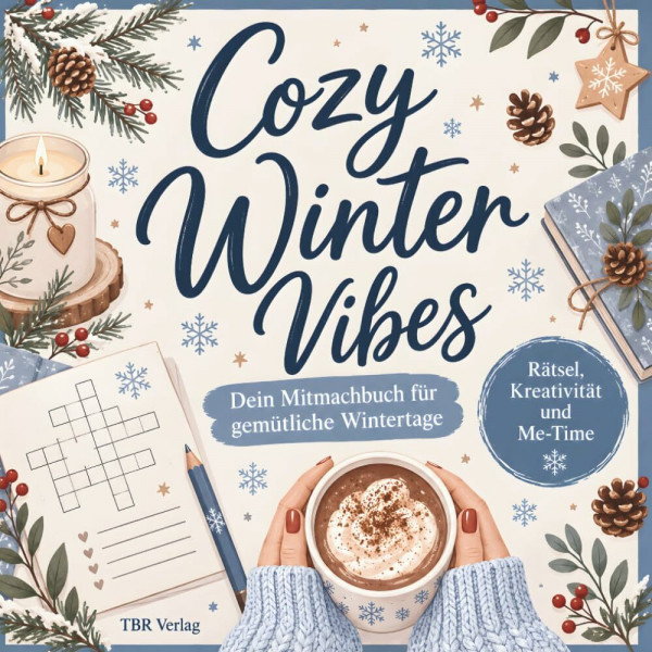 Cozy Winter Vibes: Dein Mitmachbuch für gemütliche Wintertage voller Rätsel, Kreativität und Me-Time | Die perfekte Geschenkidee für eine entspannte Winterzeit