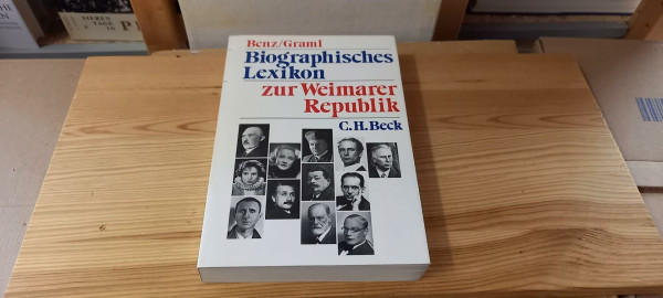 Biographisches Lexikon zur Weimarer Republik