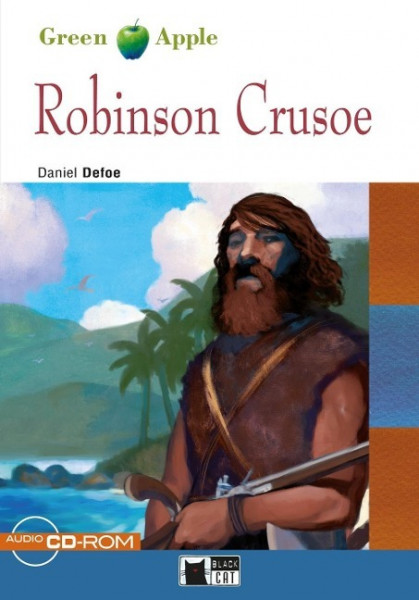 Robinson Crusoe. Buch + Audio-CD-ROM