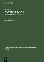 Homers Ilias: Prolegomena