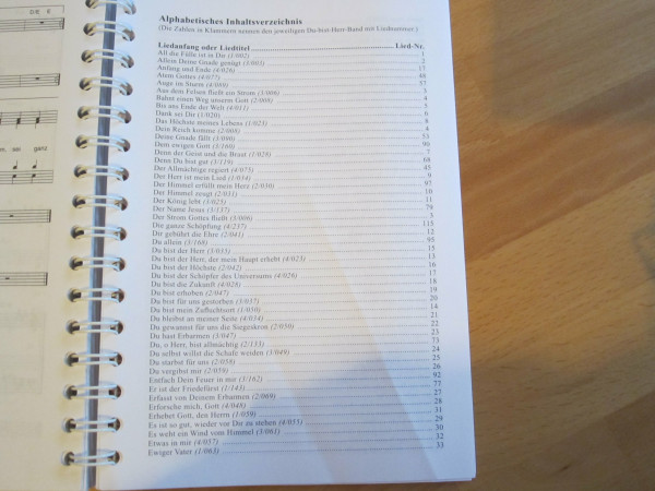 Du bist Herr. Vierstimmig. 120 der beliebtesten Lieder als 4-stimmige Notensätze