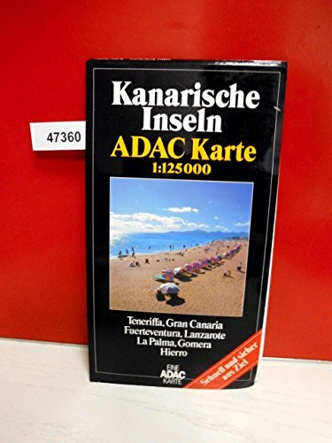 ADAC Karte, Kanarische Inseln (ADAC-Karten Spanien / 1:150000)