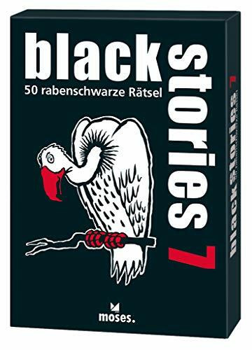moses. black stories 7 | 50 rabenschwarze Rätsel | Das Krimi Kartenspiel