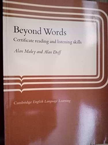 Beyond Words: Certificate Reading And Listening Skills