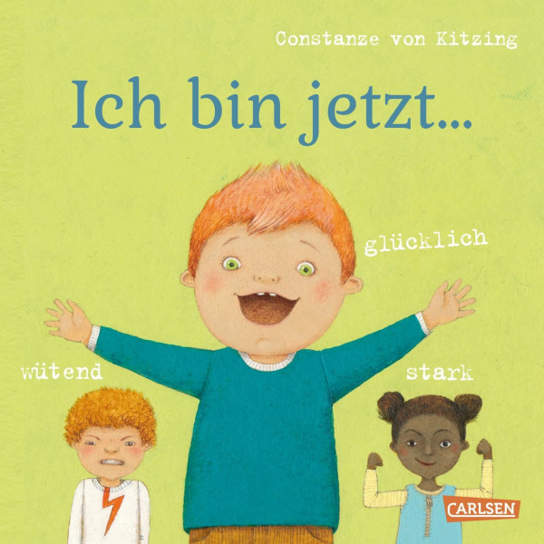 Ich bin jetzt ... glücklich, wütend, stark: Ein wichtiges Pappbilderbuch ab 3 Jahren, in dem es um Vielfalt und Gefühle geht (Die Großen Kleinen: Bücher zum Mitwachsen)