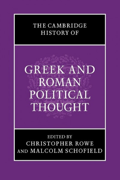 The Cambridge History of Greek and Roman Political Thought