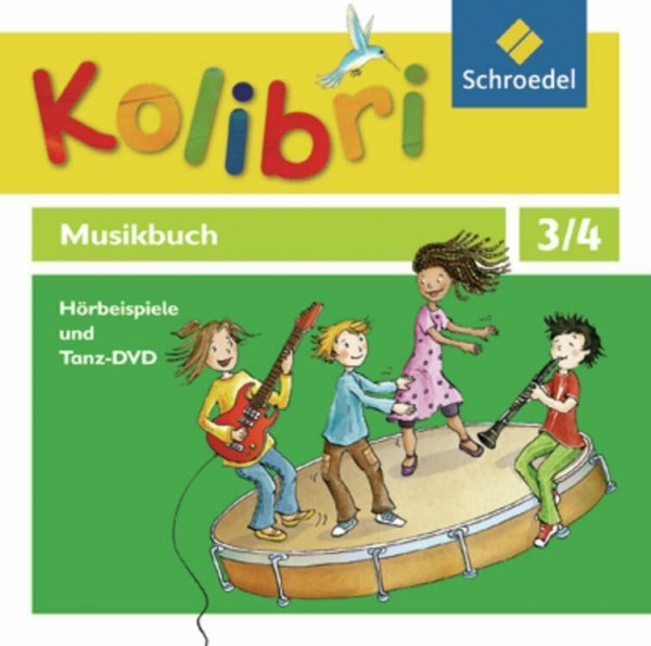 Kolibri - Musikbücher: Allgemeine Ausgabe 2012: Hörbeispiele und Tanz-DVD 3 / 4