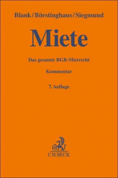 Miete (Gelbe Erläuterungsbücher)