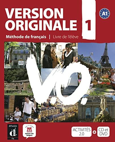 Version originale 1 A1: Méthode de français. Kursbuch mit Audio-CD und DVD