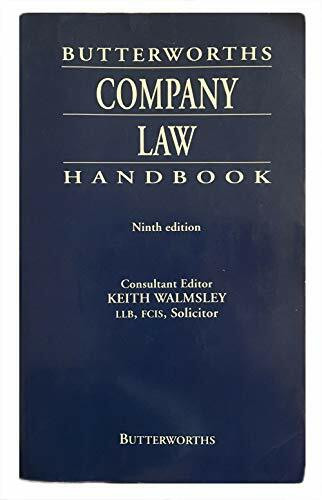 Butterworths Company Law Handbook (Delete (Butterworth Handbooks))