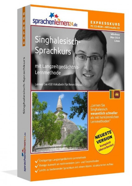 Sprachenlernen24.de Singhalesisch-Express-Sprachkurs. CD-ROM