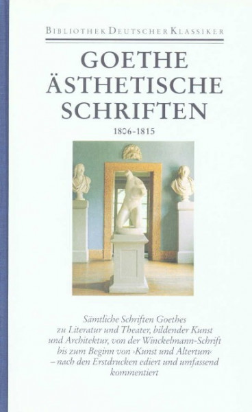 Ästhetische Schriften 1806 - 1815