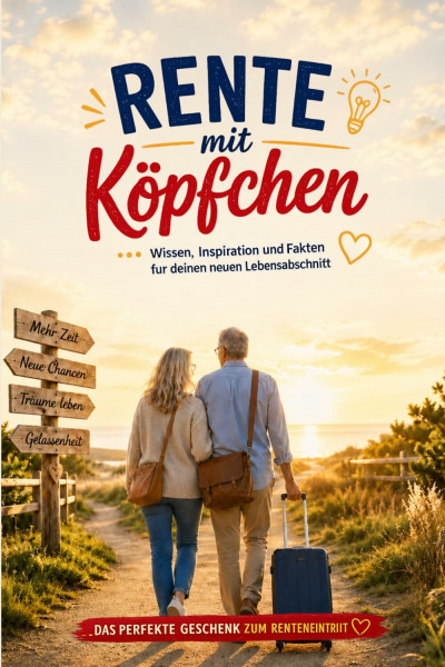 Rente mit Köpfchen - Wissen, Inspiration und Fakten für deinen neuen Lebensabschnitt - Ruhestand Edition: Geschenk zum Ruhestand für Männer und Frauen ... Oma, Opa und Renteneintritt 2. Auflage