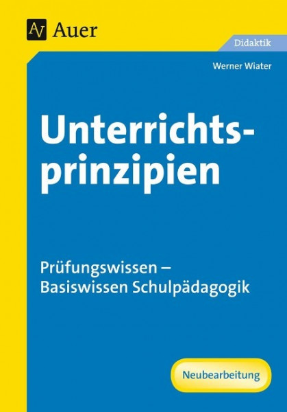 Unterrichtsprinzipien