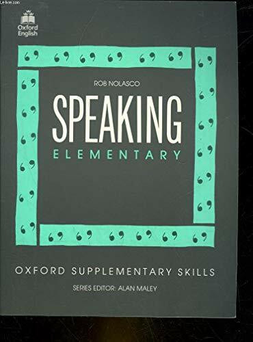 Supplementary Skills Speaking Elem