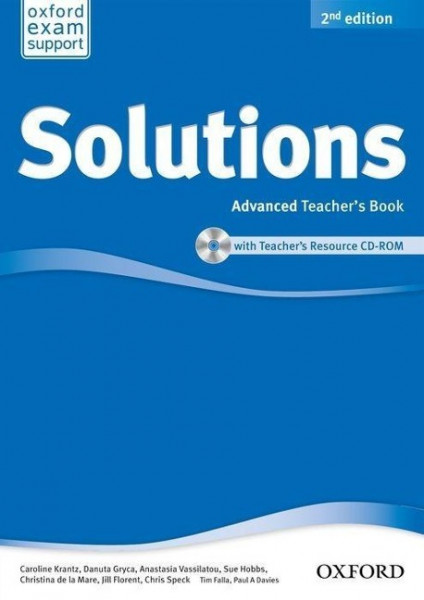 Solutions: Advanced. Teacher's Book and CD-ROM Pack