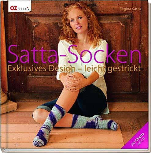 Satta-Socken: Exklusives Design - leicht gestrickt.