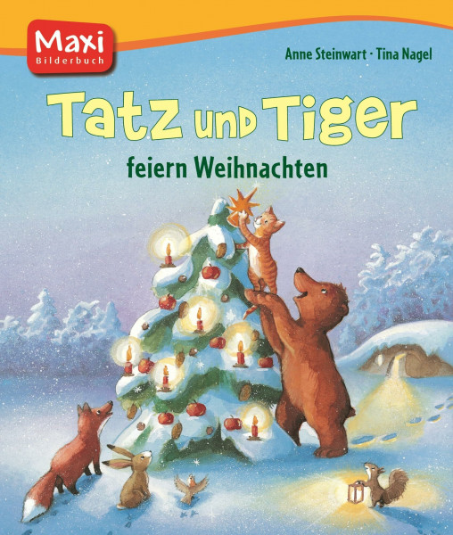 Tatz und Tiger feiern Weihnachten (MAXI Bilderbuch)