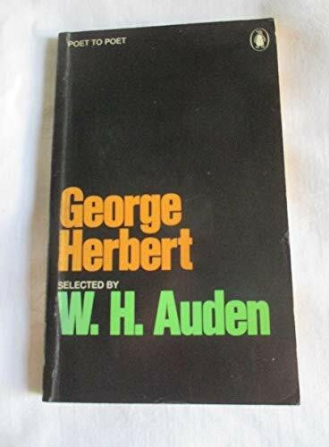 Herbert, The Selected Prose of George