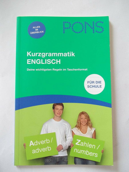 PONS Schülerwörterbuch Englisch + Kurzgrammatik Englisch