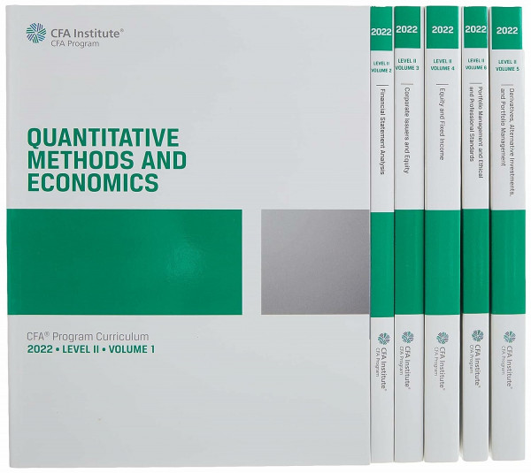 2022 Cfa Program Curriculum Level II Box Set