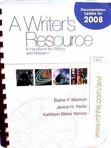 A Writer's Resource: A Handbook for Writing And Research