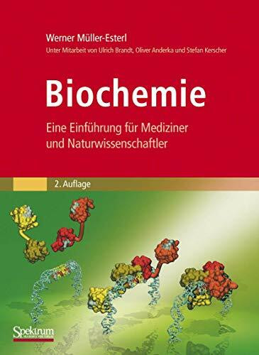 Biochemie: Eine Einführung für Mediziner und Naturwissenschaftler [Unter Mitarbeit von Ulrich Brandt, Oliver Anderka, Stefan Kerscher, Stefan Kieß und Katrin Ridinger]