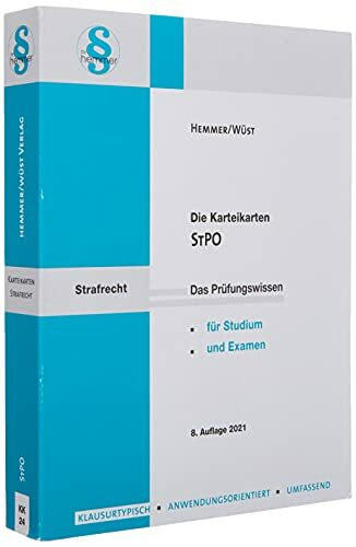 32400 - Karten StPO (Karteikarten - Strafrecht)