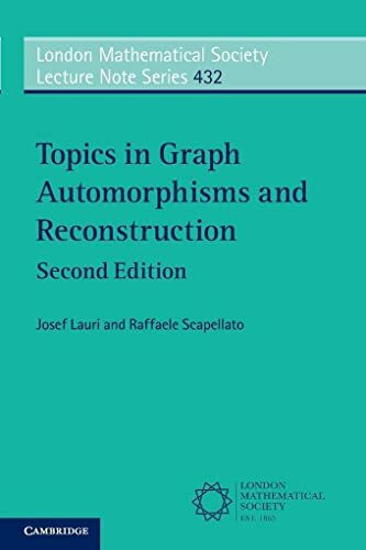 Topics in Graph Automorphisms and Reconstruction (London Mathematical Society Lecture Note Series, 432, Band 432)