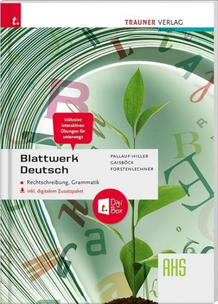 Blattwerk Deutsch - Rechtschreibung, Grammatik AHS inkl. digitalem Zusatzpaket