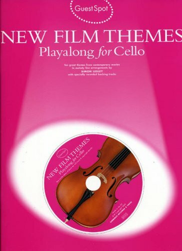 Guest Spot: New Film Themes Playalong For Cello (Book, CD): Songbook, Play-Along, CD für Cello