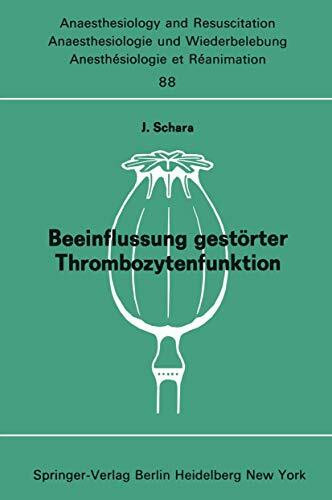 Beeinflussung gestörter Thrombozytenfunktion durch Aspartate und postoperative Thromboseprophylaxe. Kolloquium am 9. März 1974 in Kettwig an der Ruhr