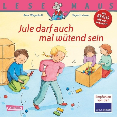Jule darf auch mal wütend sein