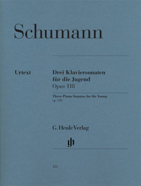 Drei Klaviersonaten für die Jugend op. 118: Besetzung: Klavier zu zwei Händen (G. Henle Urtext-Ausgabe)