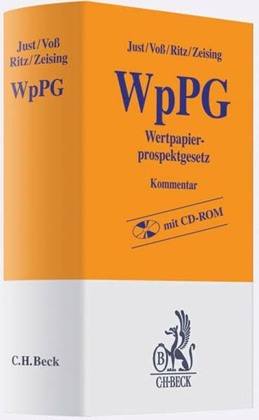 Wertpapierprospektgesetz (WpPG) und EU-Prospektverordnung (Gelbe Erläuterungsbücher)