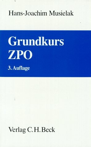 Grundkurs ZPO