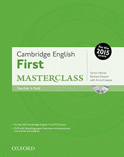 Cambridge English First Certificate Masterclass. Teacher's Pack Ed 2015: First Masterclass Teacher's Pack