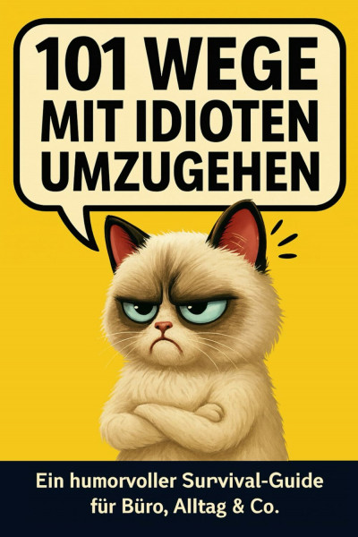 101 Wege, mit Idioten umzugehen: Der ultimative Survival-Guide für den täglichen Wahnsinn | Lustiges Geschenk für Kollegen, Freunde und Familie