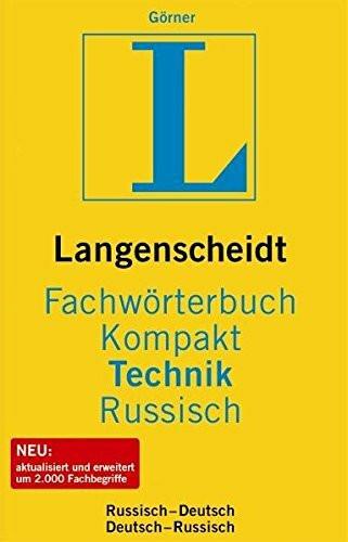 Langenscheidt Fachwörterbuch Kompakt Technik. Russisch