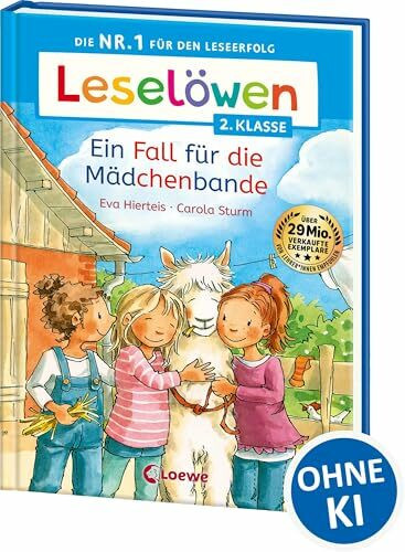 Leselöwen 2. Klasse - Ein Fall für die Mädchenbande: Erstlesebuch für Kinder ab 7 Jahre
