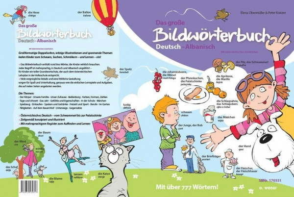 Das große Bildwörterbuch Deutsch-Albanisch: Mit österreichischen Ausdrücken