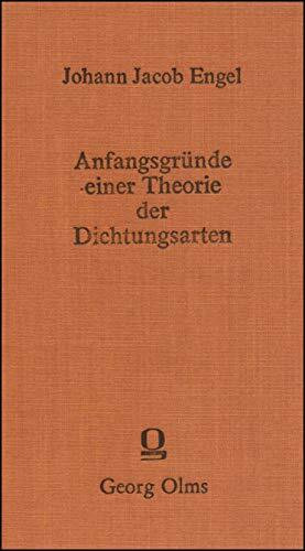 Anfangsgründe einer Theorie der Dichtungsarten aus deutschen Mustern entwickelt,