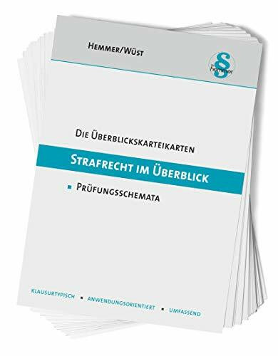 Strafrecht im Überblick: Karteikarten (Karteikarten - Strafrecht)