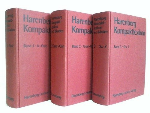 Harenberg Kompaktlexikon in 3 Bänden
