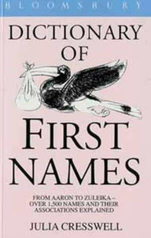Bloomsbury Dictionary of First Names