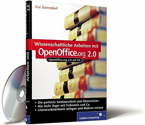 Wissenschaftliche Arbeiten mit OpenOffice.org 2.0. OpenOffice.org 2.0 auf CD