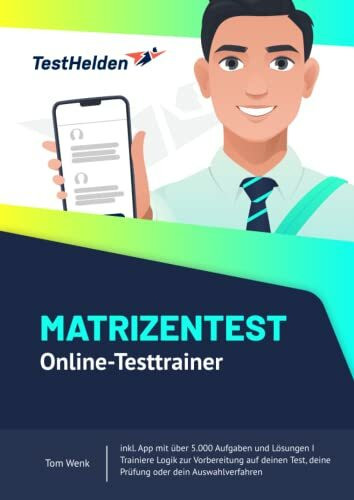 Matrizentest Online-Testtrainer inkl. App mit über 5.000 Aufgaben und Lösungen I Trainiere Logik zur Vorbereitung auf deinen Test, deine Prüfung oder dein Auswahlverfahren