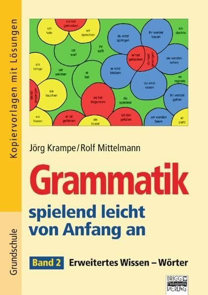 Grammatik spielend leicht von Anfang an: Band 2 - Erweitertes Wissen - Wörter: Kopiervorlagen mit Lösungen